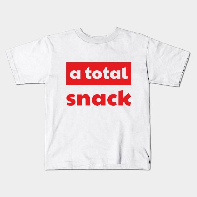 A total snack Kids T-Shirt by Anna Gaich